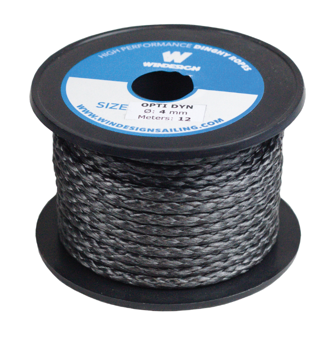 4mm Dyneema line mini reel 12m