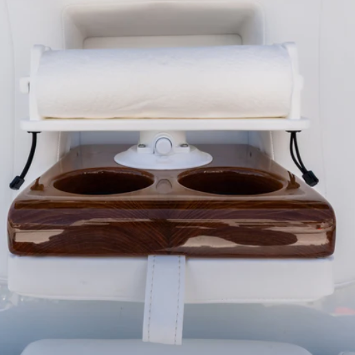 Vacuum Mount paper towel holder