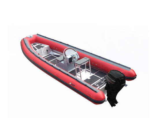 AB Inflatables professional aluminum hull console boat Military Grade Orca (CSM) fabric in Puerto Rico