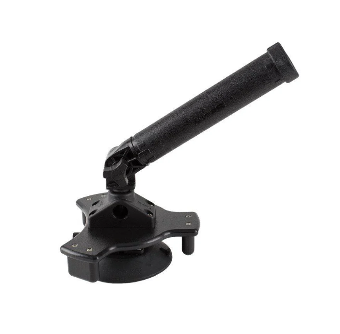 Vacuum mount SUP Rod Holder