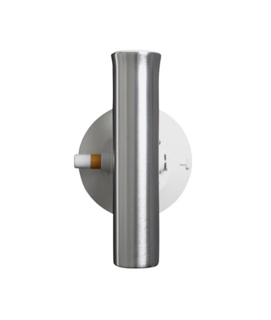 Vacuum mount aluminum rod holder